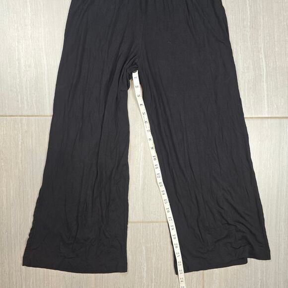 NWT Trina Turk Womens Black sleeveless Jumpsuit Front tie Open Back Medium - Picture 7 of 10